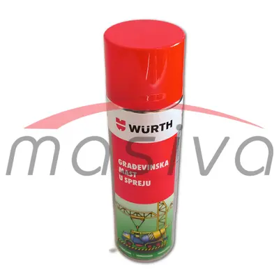 WURTH MAST U SPREJU GRAĐEVINSKA 500 ml-0