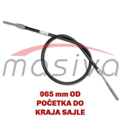 SAJLA RUČNOG KVAČILA ZETOR 980mm