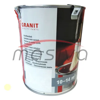 BOJA BIJELA RAL 9010 GRANIT 1 L-0