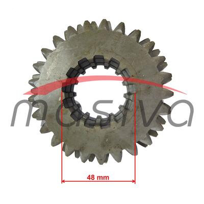 ZUPČANIK ZETOR 2 I 3 BRZ 30/25 ZETOR 3011,5011-2