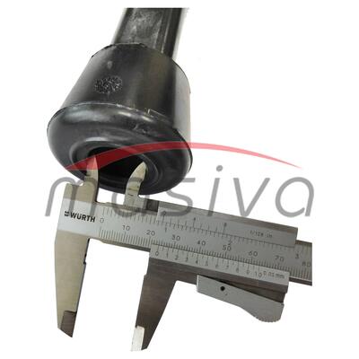 SISNA GUMA DUGAČKA CRNA TROKUTASTA, NOVOG TIPA KURTSAN-1