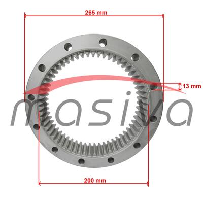 ZUPČANIK SUNČANI P.V. ZETOR 58Z (67453203)-2