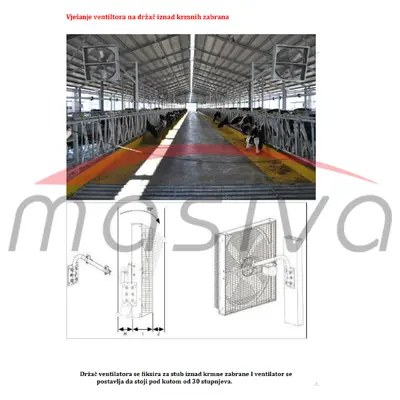 VENTILATOR ZA ŠTALE, TROFAZNI- 1380x1380x280 mm - 1,1 Kw-6