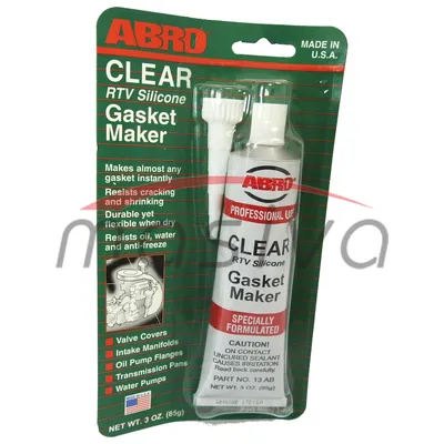 ABRO MASA ZA BRTVLJENJE PRI VISOKIM TEMP. - SILIKON PROZIRNA 85 g-0