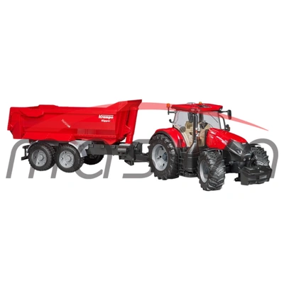IGRAČKA TRAKTOR CASE IH PUMA 300 CVX SA PRIKOLICOM-0
