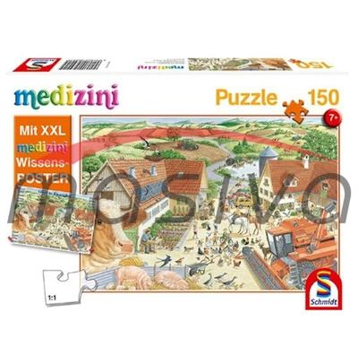 IGRAČKA PUZZLE FARMA 100 KOM-0