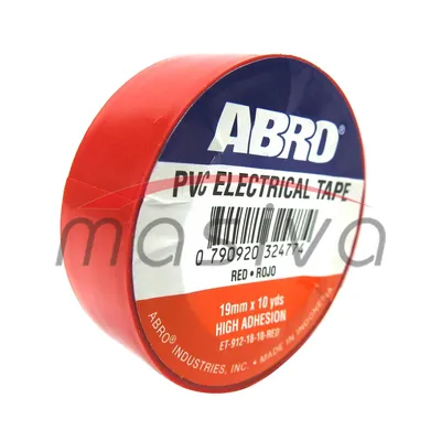 ABRO IZOLIR TRAKA CRVENA 19 mm X 10 m-0