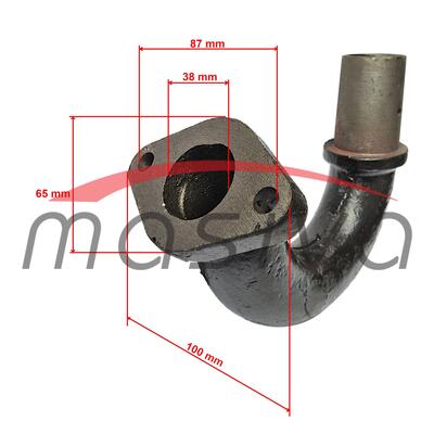 KOLJENO AUSPUHA ZETOR 2 RUPE 2011,2511,4011,4511,4711,5611-1