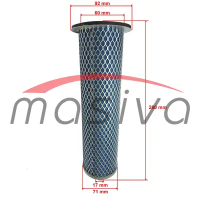 FILTER ZRAKA UNUTARNJI ZETOR ZA FILTER 79011296-1