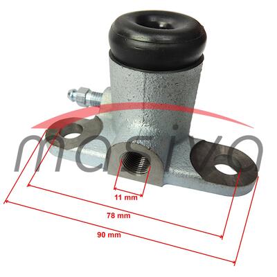 CILINDAR KOČIONI POMOĆNI LIJEVI ZETOR 22 mm URII 72452615 80227917 80227907-1