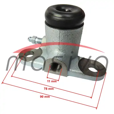 CILINDAR KOČIONI POMOĆNI LIJEVI ZETOR 22 mm URII 72452615 80227917 80227907