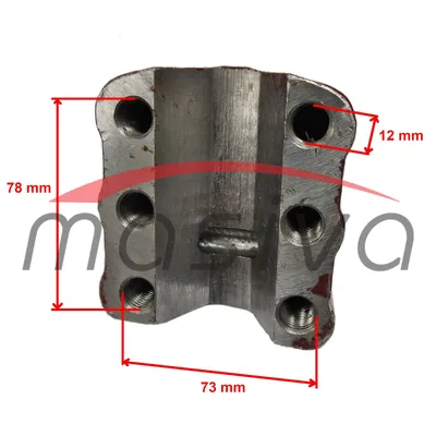 OSOVINA GLAVČINE NA RUKAVCU ZETOR 4911-7211  KOTAČ 7.50X16-2