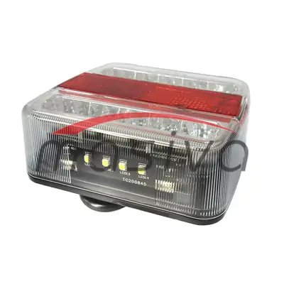 ŠTOP LAMPA LED NOVA TIPA CRVENO BIJELA 105,6 X 97,9 X 36,4 mm-0