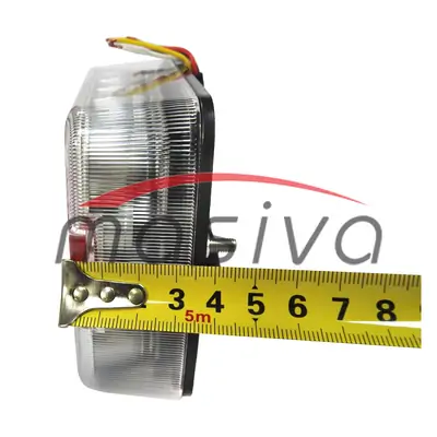 ŠTOP LAMPA LED NOVA TIPA CRVENO BIJELA 105,6 X 97,9 X 36,4 mm-3