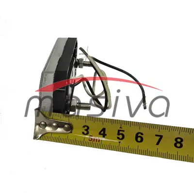 KATADIOPTER LED PRAVOKUTNI BIJELI 79,8 X 43,8 X 15 mm-2