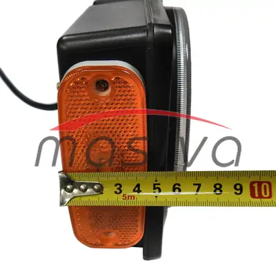ŠTOP LAMPA LED KAMIONSKA  LIJEVA+MAGLENKA 445,4 X 144,2 X 73 mm-2
