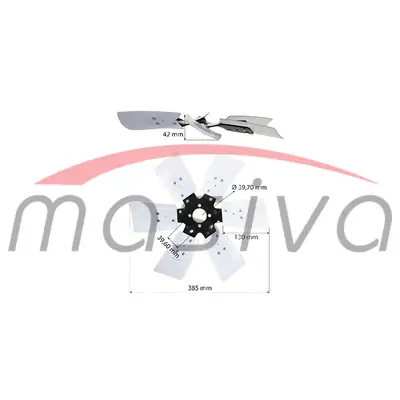 VENTILATOR ZETOR URSUS C-385 4 PERAJA-1