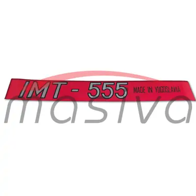 NALJEPNICA IMT-555 CRVENA 50 x 380