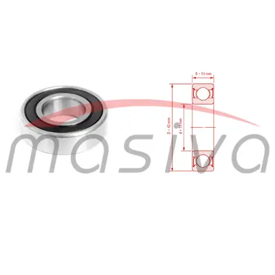 LEŽAJ 6302 2RS C3    MASIVA-0