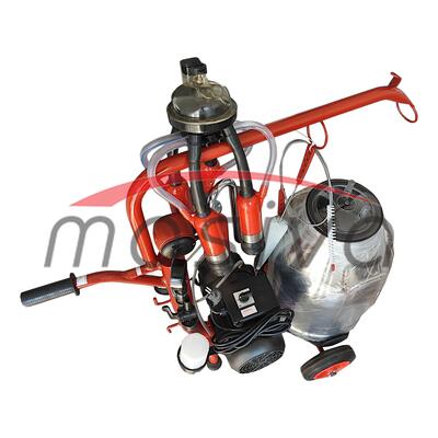 MUZILICA ZA KRAVE 1 JEDINICA, 1 KANTA 30l - CRNA SISNA GUMA, ULJNA PUMPA-3