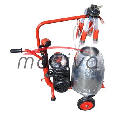 MUZILICA ZA KRAVE 1 JEDINICA, 1 KANTA 30l - SILIKON SISNA GUMA, SUHA PUMPA-4