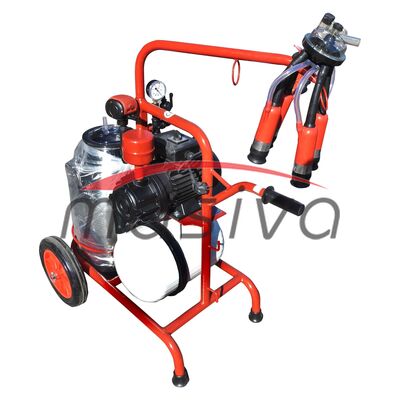 MUZILICA ZA KRAVE S 1 JEDINICOM I 1 KANTOM 30l - CRNA SISNA GUMA, SUHA PUMPA, V MUZILICA ZA KRAVE S 1 JEDINICOM I 1 KANTOM 30l - CRNA SISNA GUMA, SUHA PUMPA, V