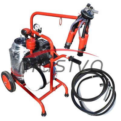 MUZILICA ZA KRAVE 1 JEDINICA, 1 KANTA 30l - CRNA SISNA GUMA, SUHA PUMPA, V-1