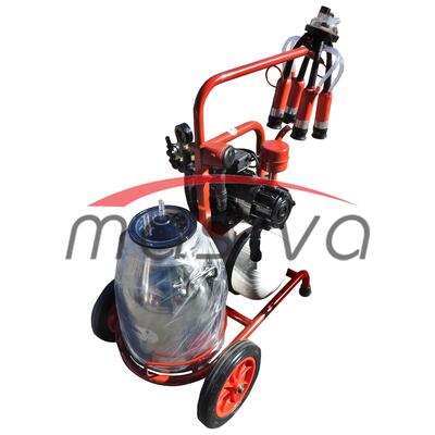 MUZILICA ZA KRAVE 1 JEDINICA, 1 KANTA 30l - CRNA SISNA GUMA, SUHA PUMPA, V-3