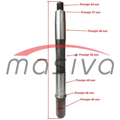 OSOVINA RUKAVCA ZETOR 5711  4712  57113403-1