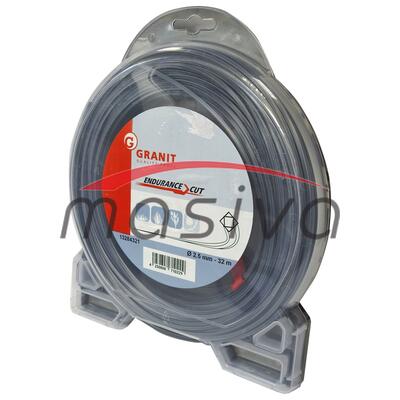 FLAKS NIT ZA TRIMER 2,5 mm, 32 m  ZVIJEZDA GRANIT