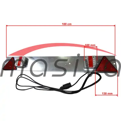 SIGNALIZACIJA LED ZA AUTO PRIKOLICU NA NOSAČU 1 m - KABEL 4 m