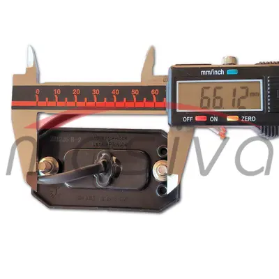 KATADIOPTER LED PRAVOKUTNI ŽUTI 78 X 43,8 X 15 mm-4