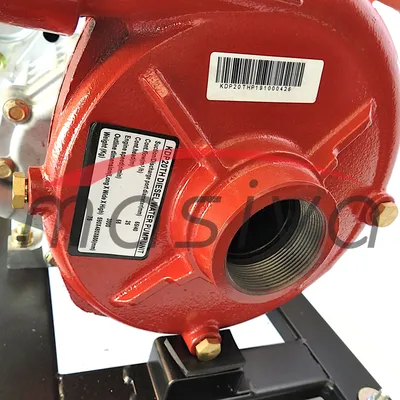 PUMPA ZA NAVODNJAVANJE DIZEL KAMA  KDP-20TH  RUČNI START  7,75 Hp-4