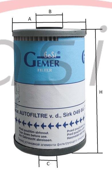 FILTER GORIVA ZETOR 3321-7341 3320-7340