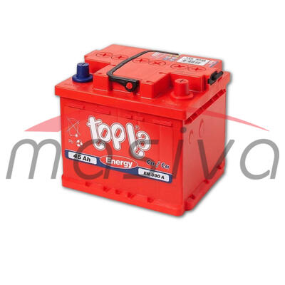 AKUMULATOR TOPLA CRVENA 12V 45 Ah D+ 30 MJESECI GARANCIJA