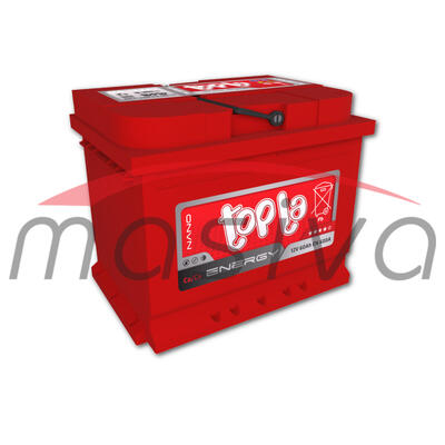 AKUMULATOR TOPLA CRVENA 12V 60 Ah D+ 30 MJESECI GARANCIJA