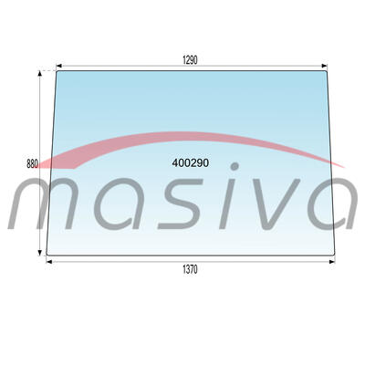 STAKLO PREDNJE ZETOR BK 7011 1290X1370X880-0