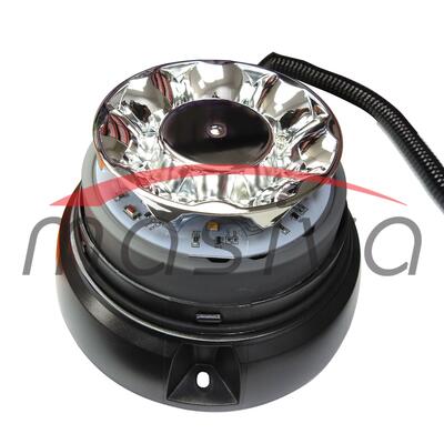 ROTIRKA LED NA MAGNET 8 LED X 3 W 12-24 V 115X154 - PREKIDAČ, 3 MODA RADA-1