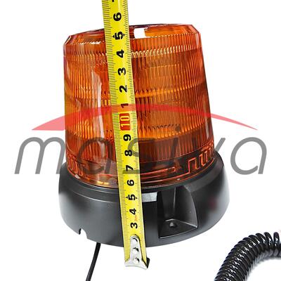 ROTIRKA LED NA MAGNET 16 LED X 3W 12-24 V 158X154 - PREKIDAČ, 3 MODA RADA-2