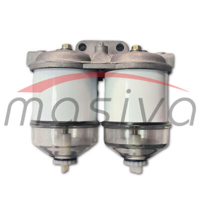 NOSAČ FILTERA GORIVA DUPLI SA ČAŠICOM I FILTERIMA KOMPLETNI IMT-539,540,542,558-0