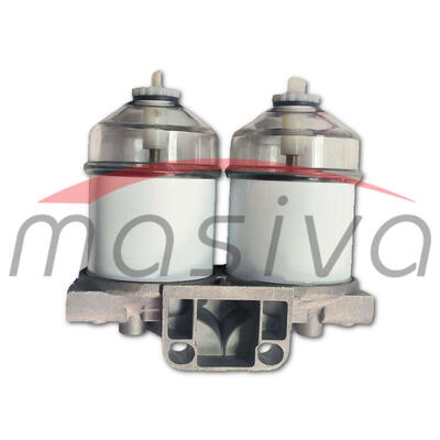 NOSAČ FILTERA GORIVA DUPLI SA ČAŠICOM I FILTERIMA KOMPLETNI IMT-539,540,542,558-1