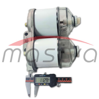 NOSAČ FILTERA GORIVA DUPLI SA ČAŠICOM I FILTERIMA KOMPLETNI IMT-539,540,542,558-2