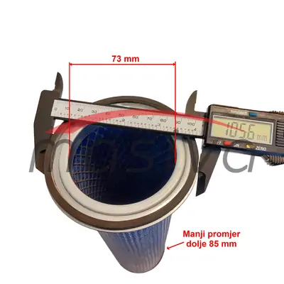 FILTER ZRAKA UNUTARNJI CASE, DF, JD-1