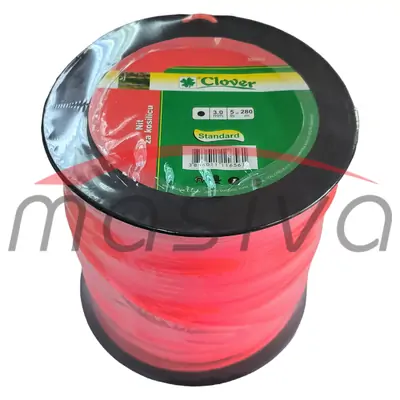 FLAKS NIT ZA TRIMER 3,0 mm, 280 m  OKRUGLI CLOVER-1