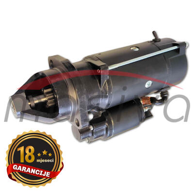 ELEKTROPOKRETAČ S REDUKTOROM JOHN DEERE, RENAULT  3,4 kW, Z=10  MASIVA