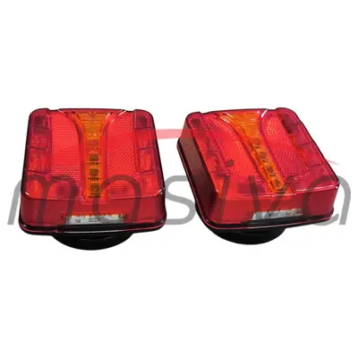 SIGNALIZACIJA LED NA MAGNET BEŽIČNA ŽUTO-CRVENO + PUNJAČ 12V-4
