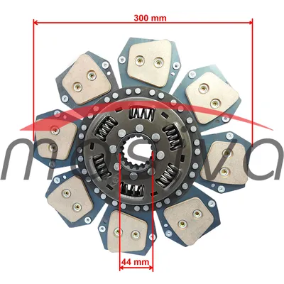 LAMELA HIDRAULIČNA FIAT-90-90  100-90   SINTER 310mm  Z=16 x 1"3/4-2