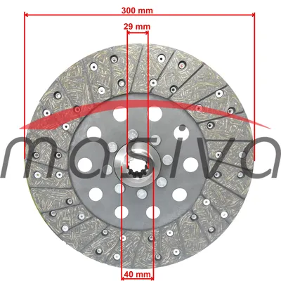 LAMELA HIDRAULIČNA FIAT 90-90FS  100-90FS   310mm Z=10 x 28-2