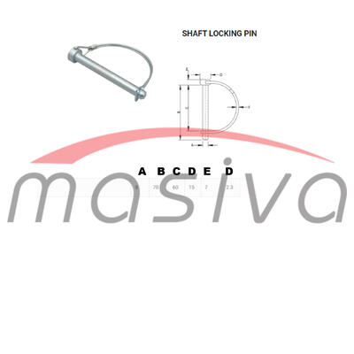 OSIGURAČ ŽIČANI    8 X 60