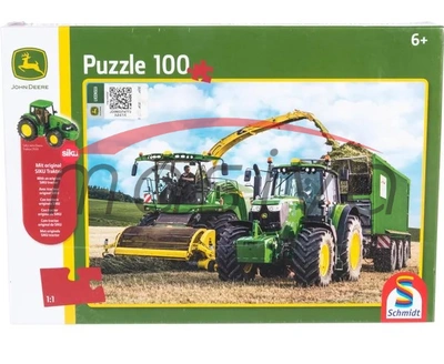 IGRAČKA PUZZLE JOHN DEERE 6195 M I SILOKOMBAJN 8500-0